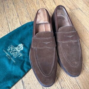 Crockett & Jones Sydney Suede Loafers